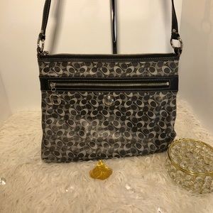 Black Coach Crossbody Bag